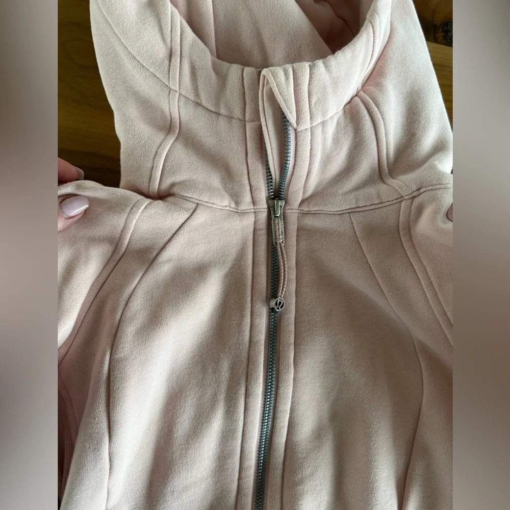 Lululemon Scuba Full Zip Hoodie peach size 2 - Picture 5 of 8